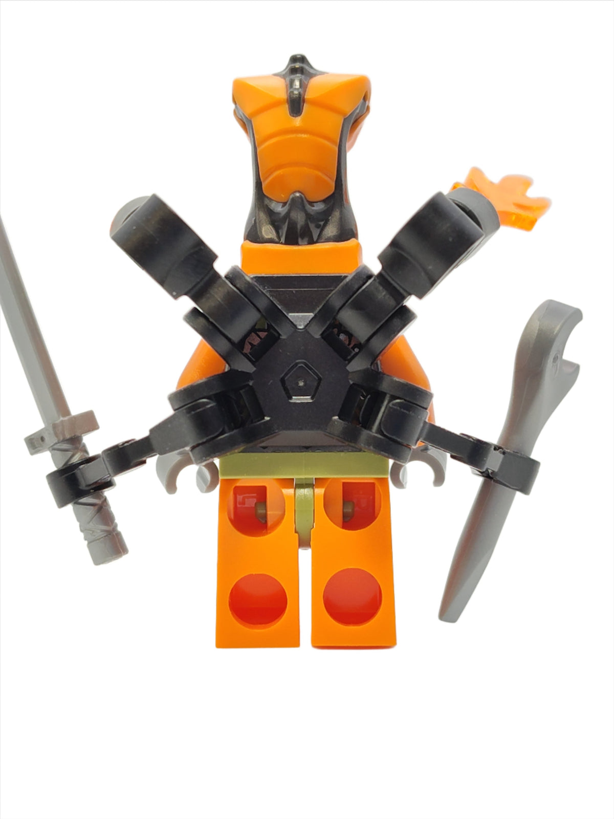 Cobra Mechanic - Flamethrowers and Mechanical Arms, njo0738 - LEGO® Ninjago Minifigure