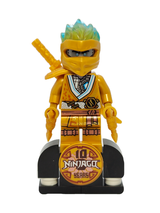 Zane (Golden Ninja) - Legacy, njo0710 - LEGO® Ninjago Minifigure