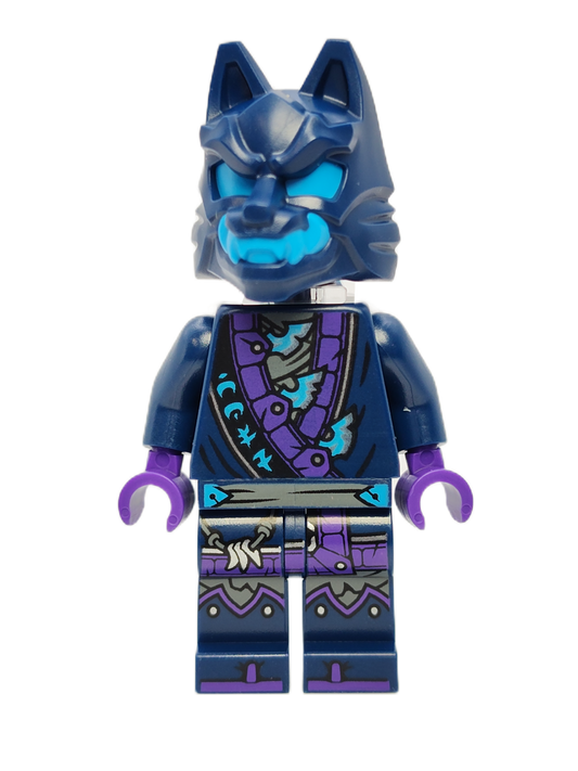 Wolf Mask Claw Warrior - Neck Bracket, njo0869 - LEGO® Ninjago Minifigure