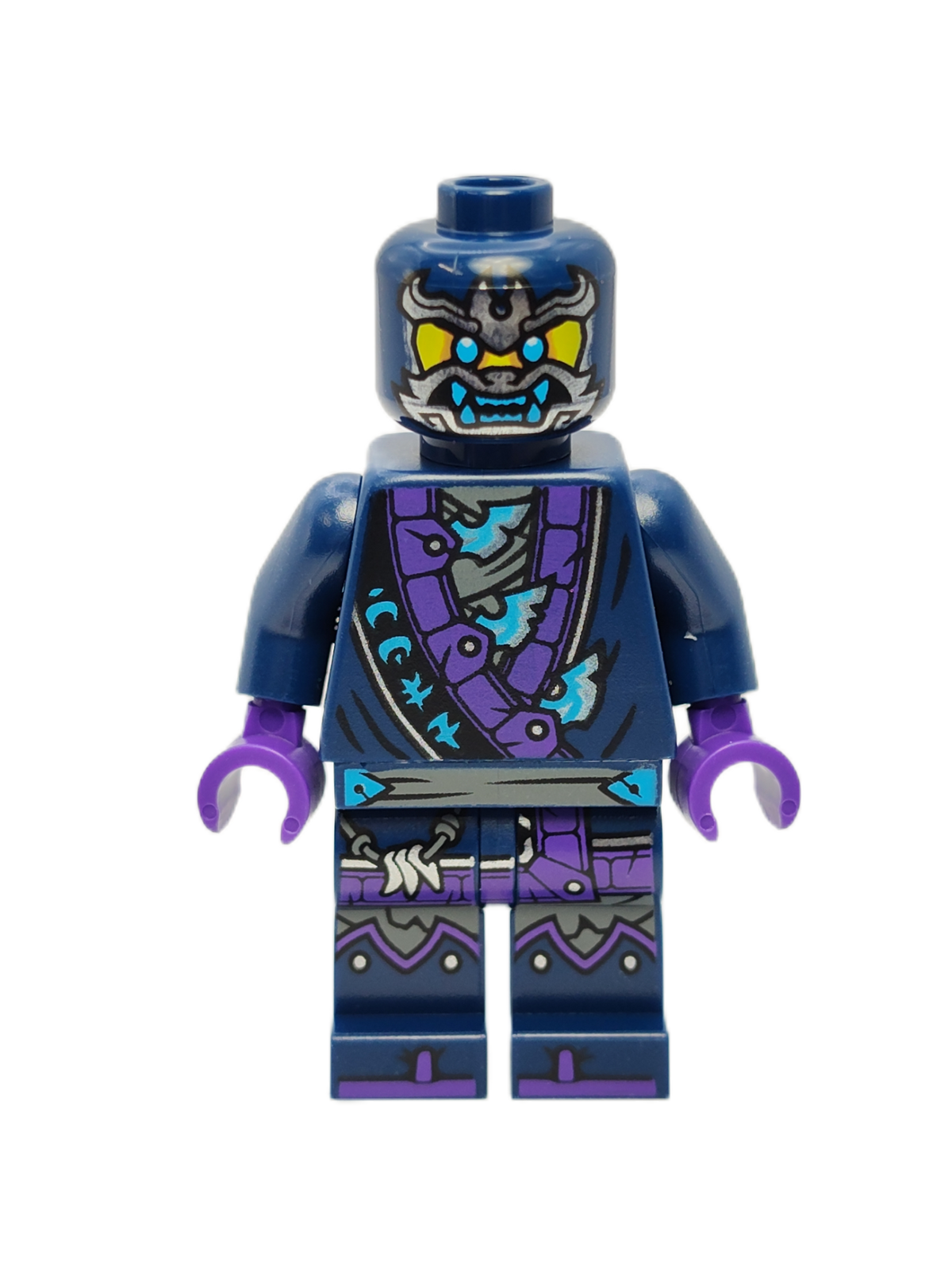 Wolf Mask Claw Warrior - Neck Bracket, njo0869 - LEGO® Ninjago Minifigure