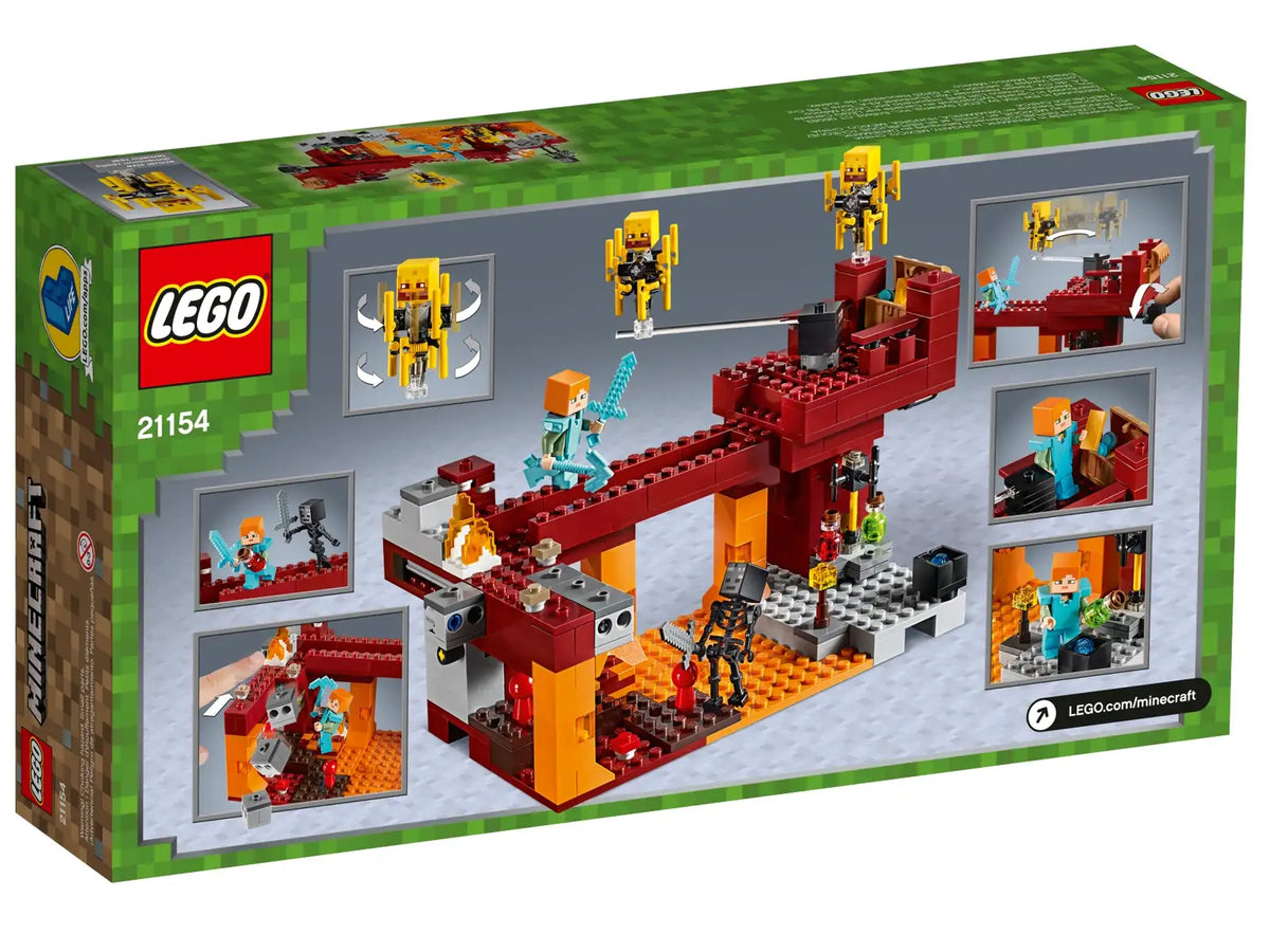 LEGO Minecraft The Blaze Bridge Set (21154)