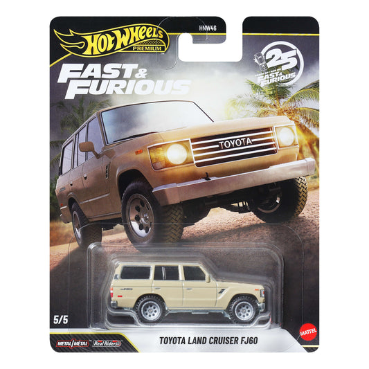 Hot Wheels Premium Fast & Furious Toyota Land Cruiser FJ60