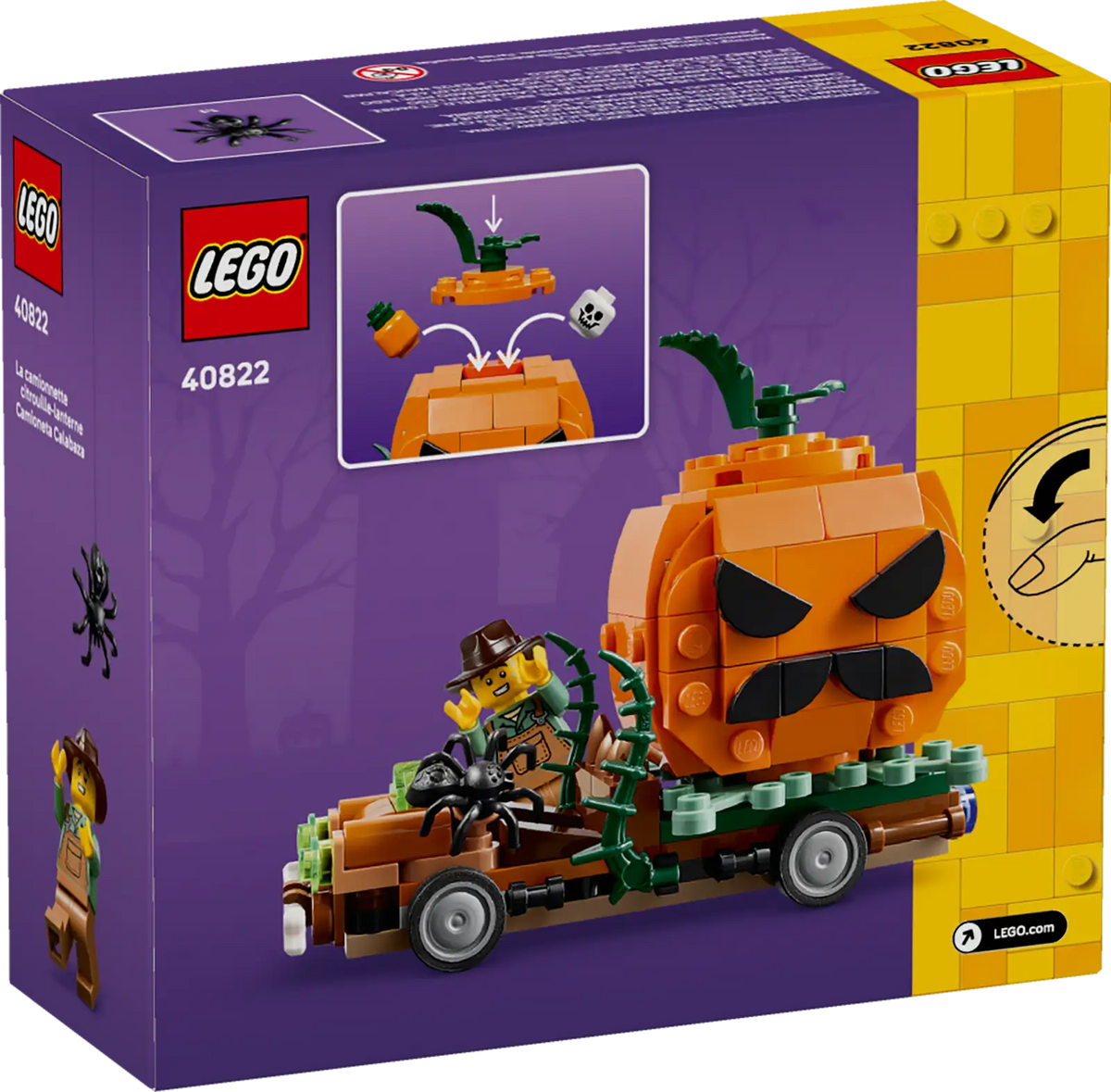 LEGO Jack-O'-Lantern Pickup Truck Set (40822)