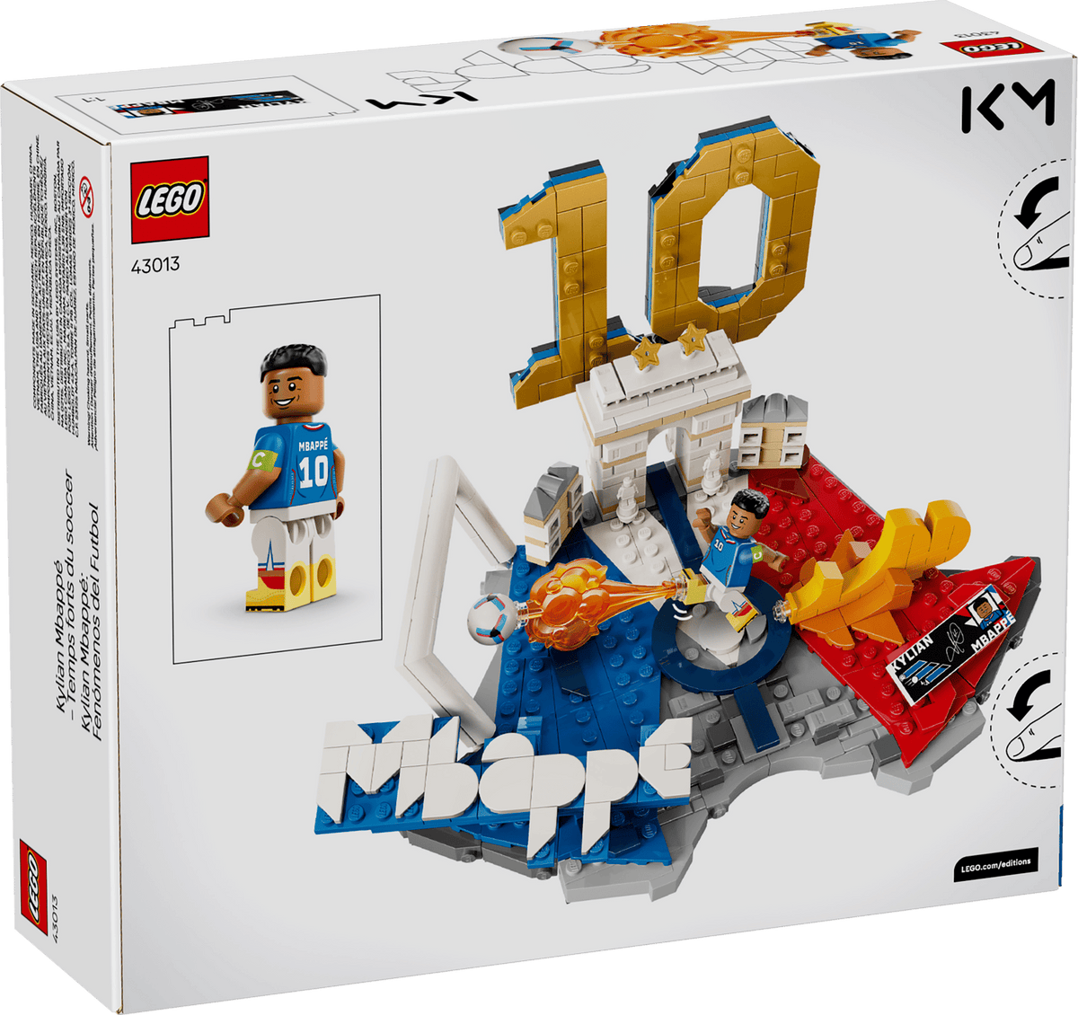LEGO Editions Kylian Mbappé – Soccer Highlights Set (43013)