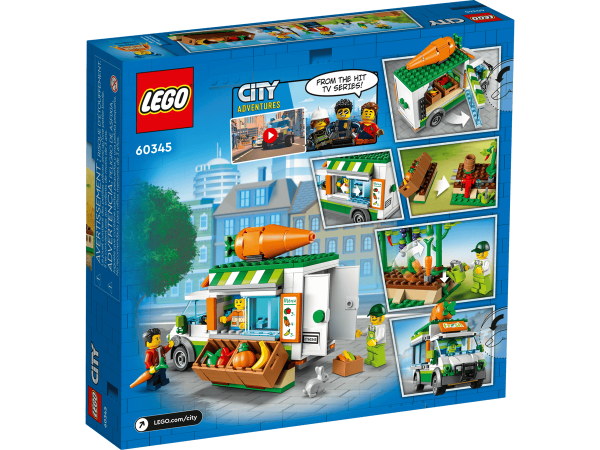 LEGO City Farmers Market Van Set (60345)