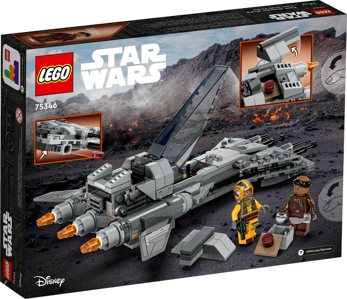 LEGO Star Wars Pirate Snub Fighter Set (75346)