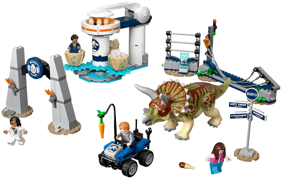 Triceratops Rampage - LEGO Jurassic World Set (75937)