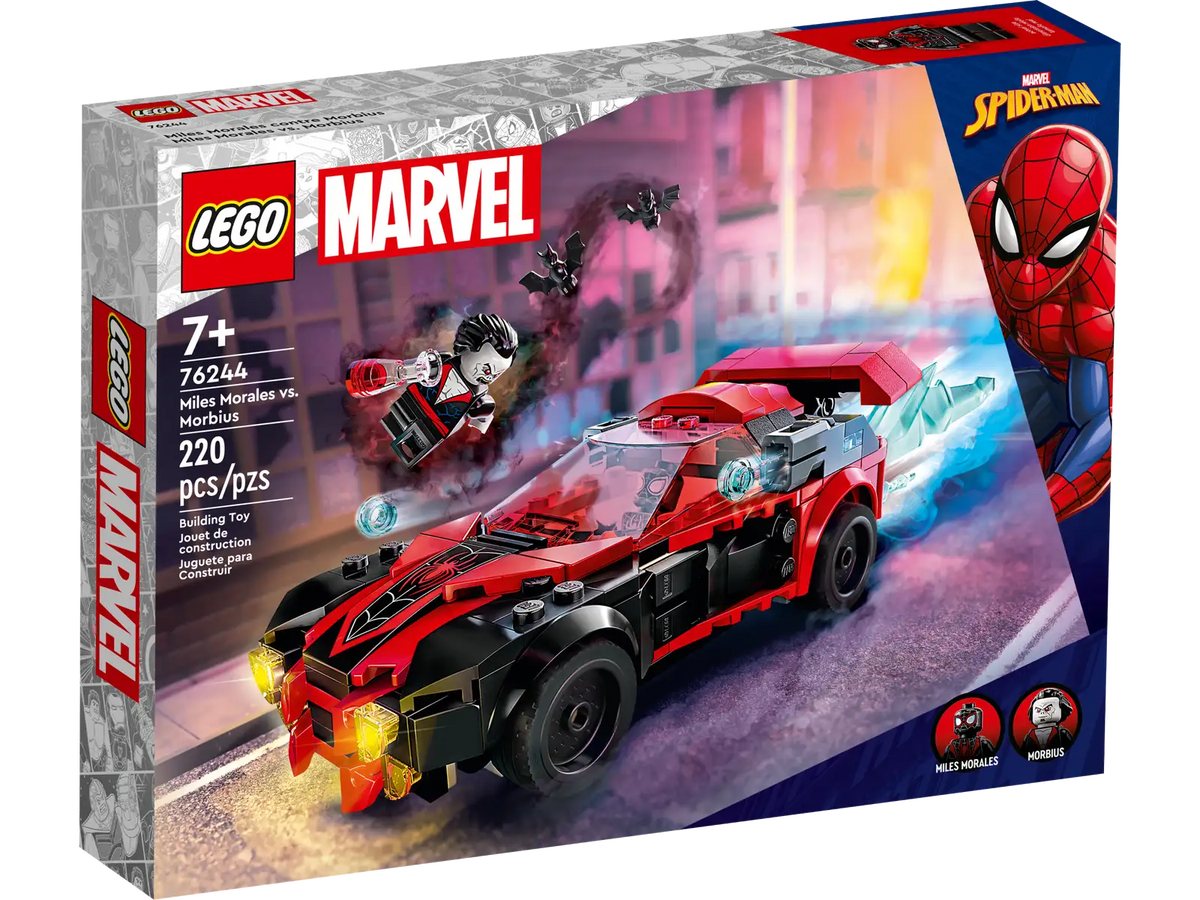 LEGO Marvel Miles Morales vs. Morbius Set (76244)