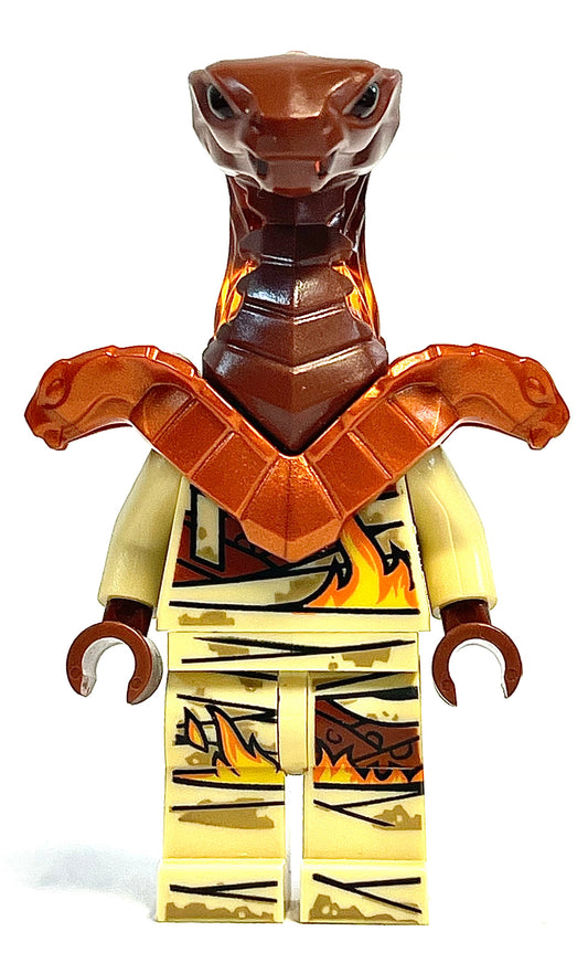 Pyro Whipper with Armor Shoulder Pads, njo0543 - LEGO® Ninjago Minifigure