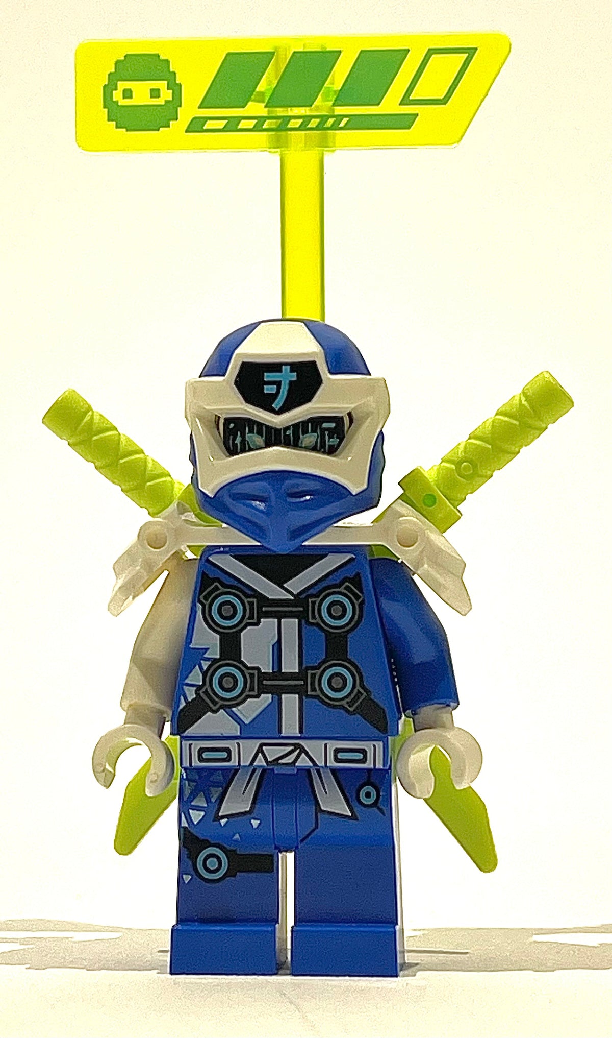 Digi Jay, Shoulder Armor with Scabbard, njo0563 - LEGO® Ninjago Minifigure
