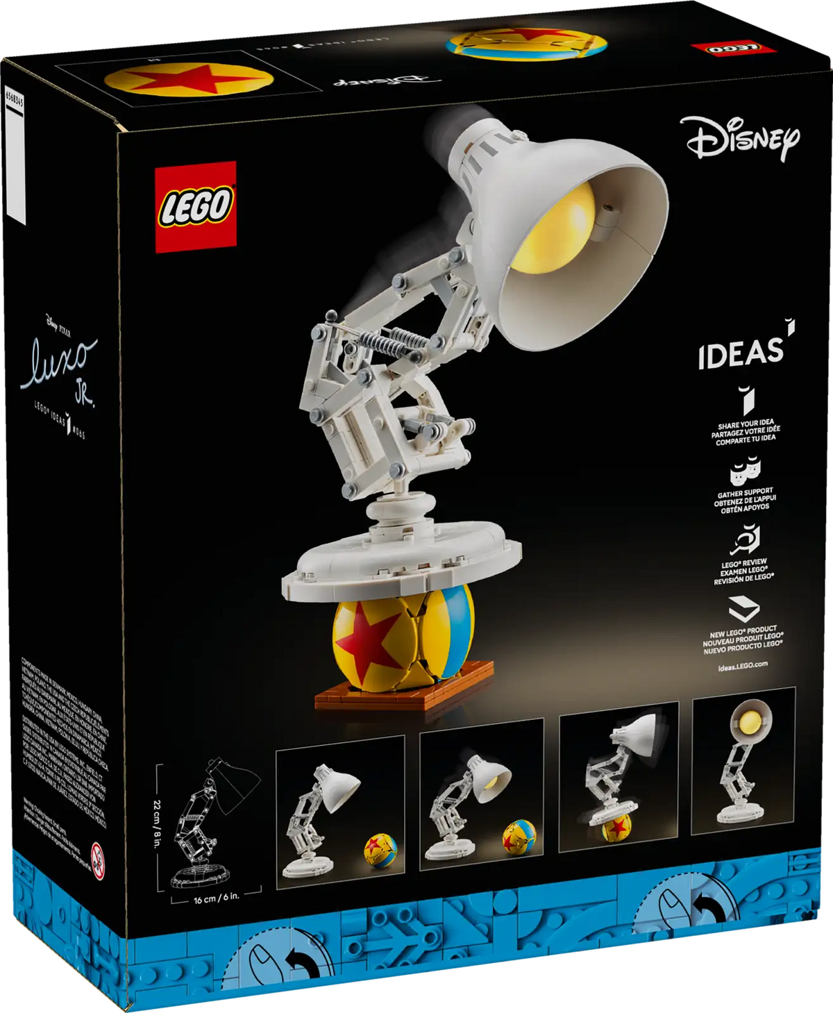 LEGO Disney Pixar Luxo Jr. (21357)