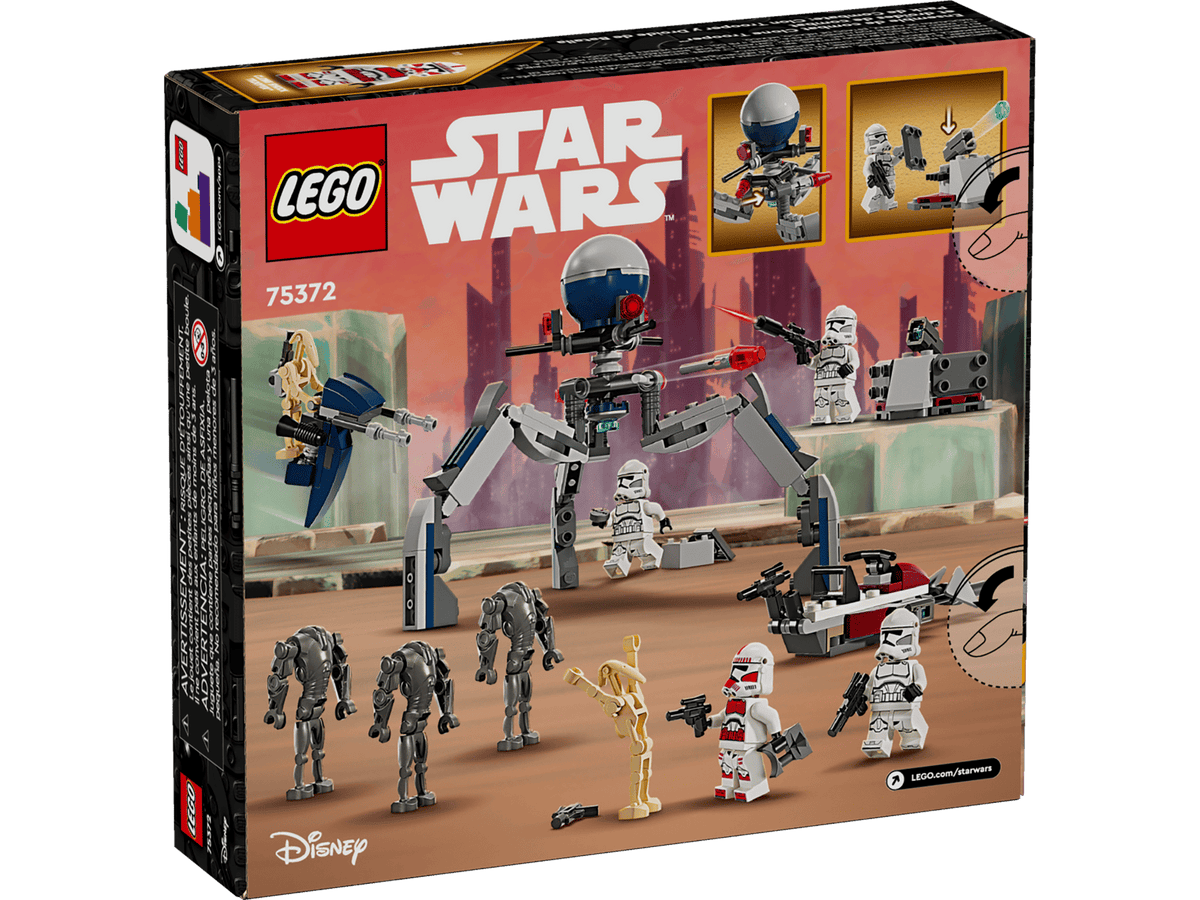 LEGO Star Wars Clone Trooper & Battle Droid Battle Pack Set (75372)
