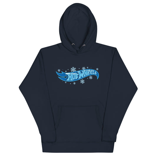 Hot Wheels Snowflake Gears Logo Navy Hoodie