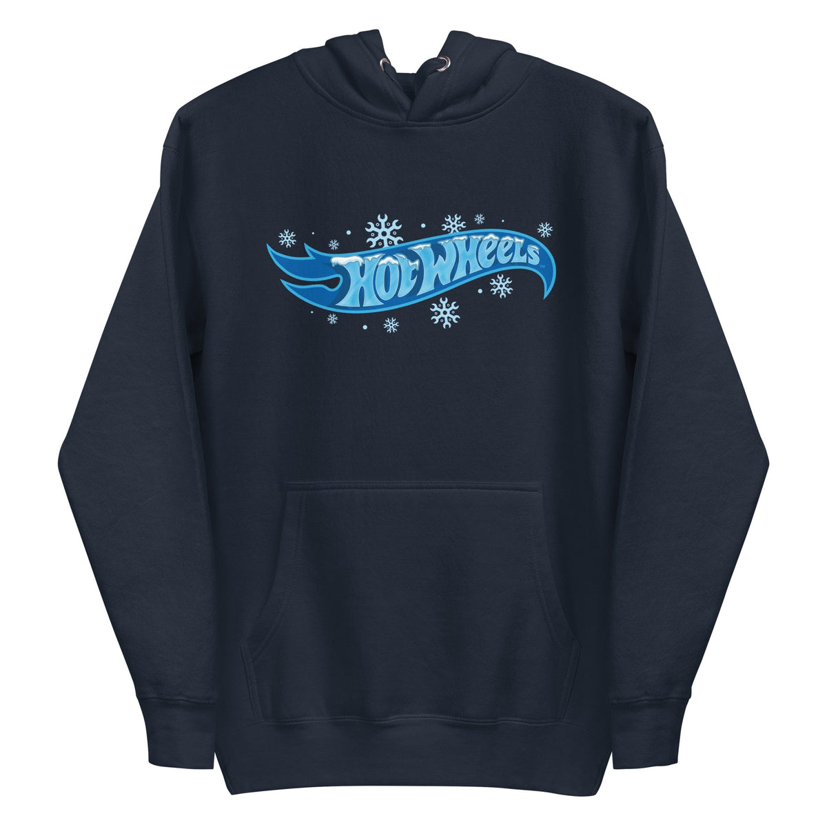 Hot Wheels Snowflake Gears Logo Navy Hoodie