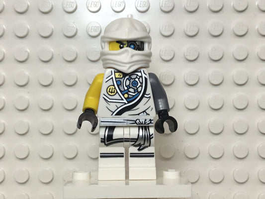 Zane (Tournament Robe) Battle Damage, njo0228 - LEGO® Ninjago Minifigure