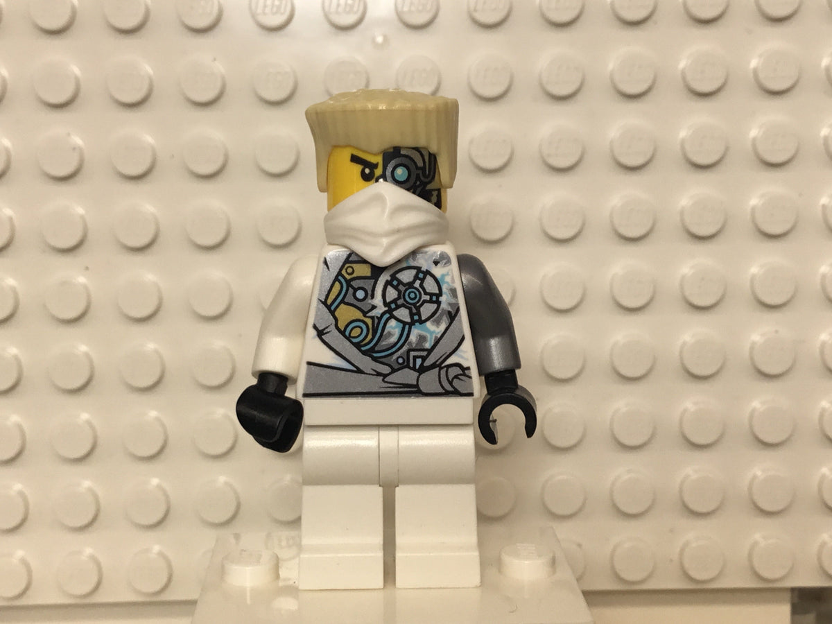 Zane (Techno Robe) - Rebooted, Battle Damage, njo0085 - LEGO® Ninjago Minifigure