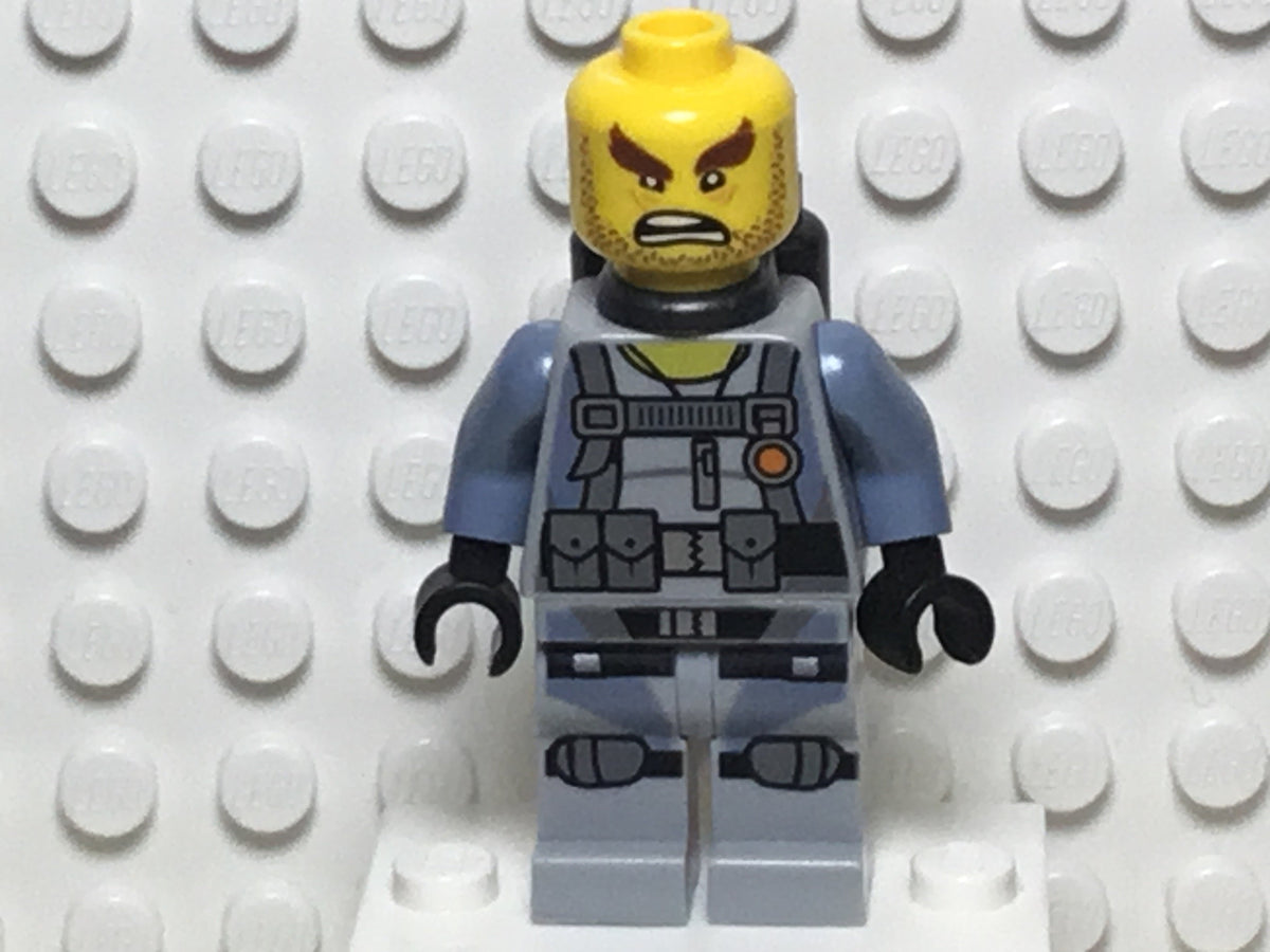 Shark Army Great White, Scuba Suit, Air Tanks, njo0361