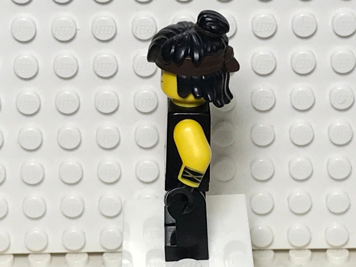 Cole, The LEGO Ninjago Movie, Arms with Cuffs, Hair, njo0323 - LEGO® Ninjago Minifigure